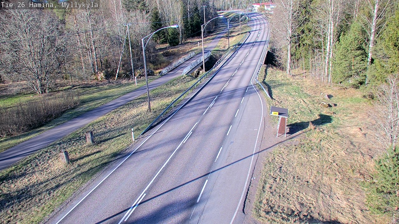 Kelikamerat Kuva Tie 26 Hamina, Myllykylä, Hamina, Kymenlaakso