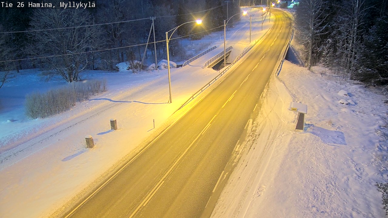 Kelikamerat Kuva Tie 26 Hamina, Myllykylä, Hamina, Kymenlaakso