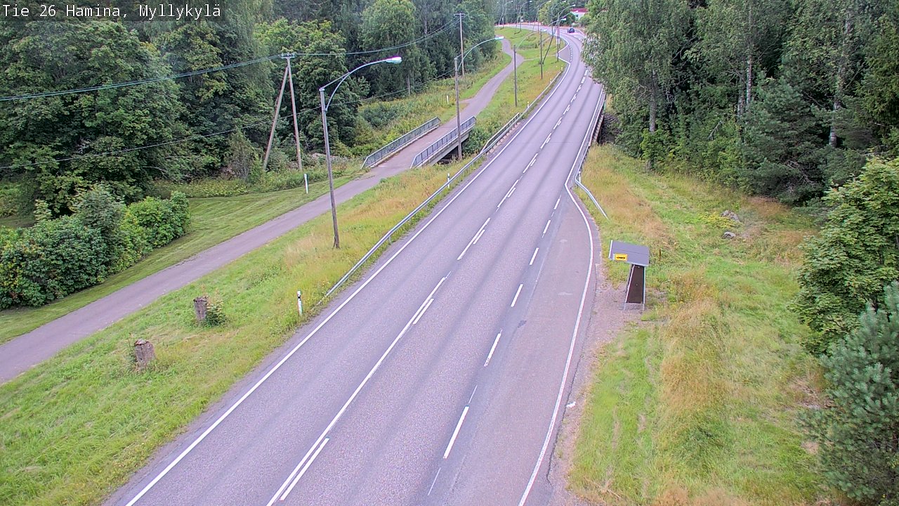 Kelikamerat Kuva Tie 26 Hamina, Myllykylä, Hamina, Kymenlaakso