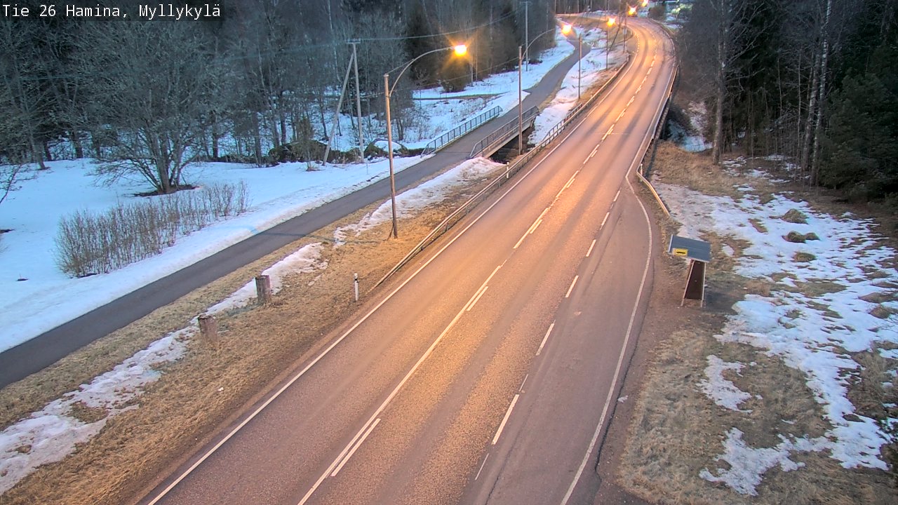 Kelikamerat Kuva Tie 26 Hamina, Myllykylä, Hamina, Kymenlaakso