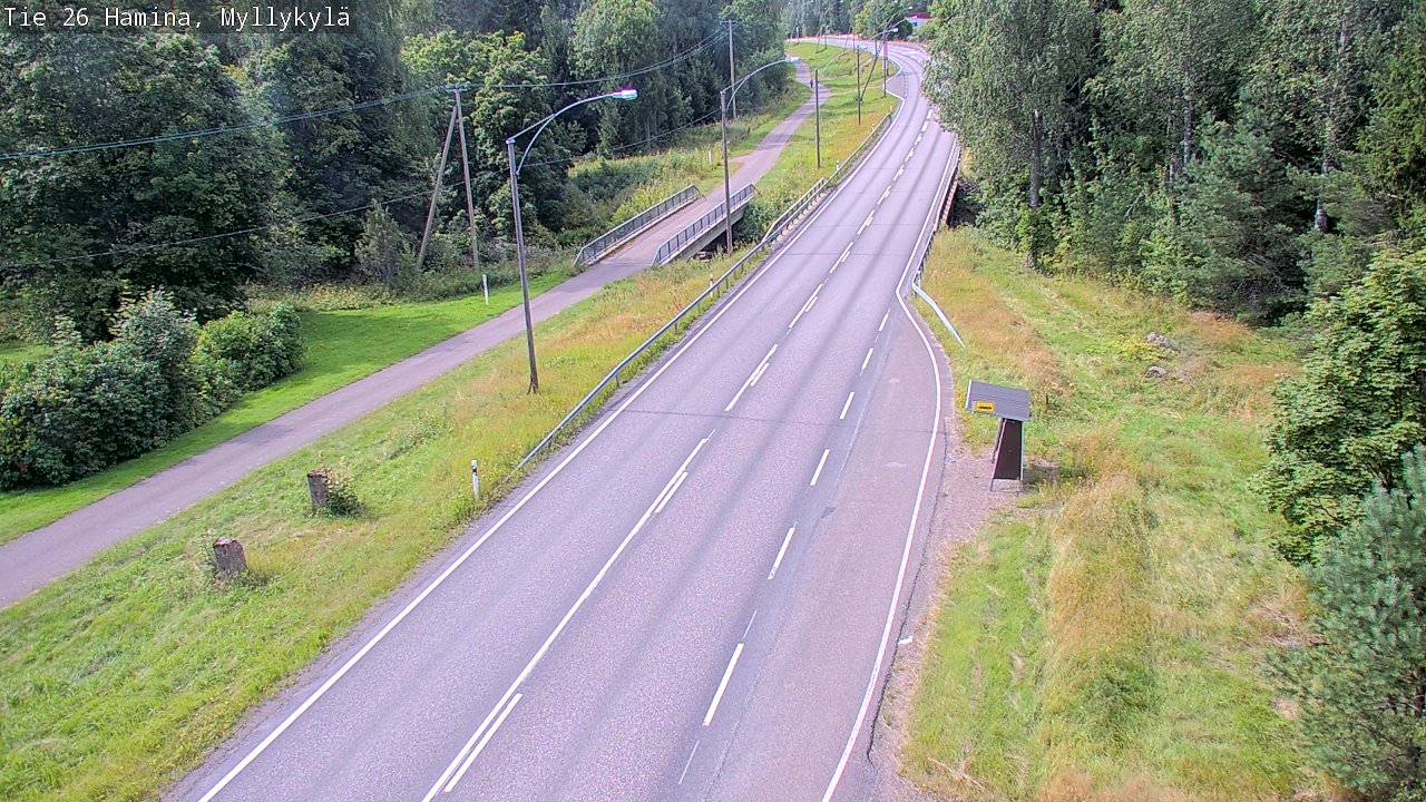Kelikamerat Kuva Tie 26 Hamina, Myllykylä, Hamina, Kymenlaakso