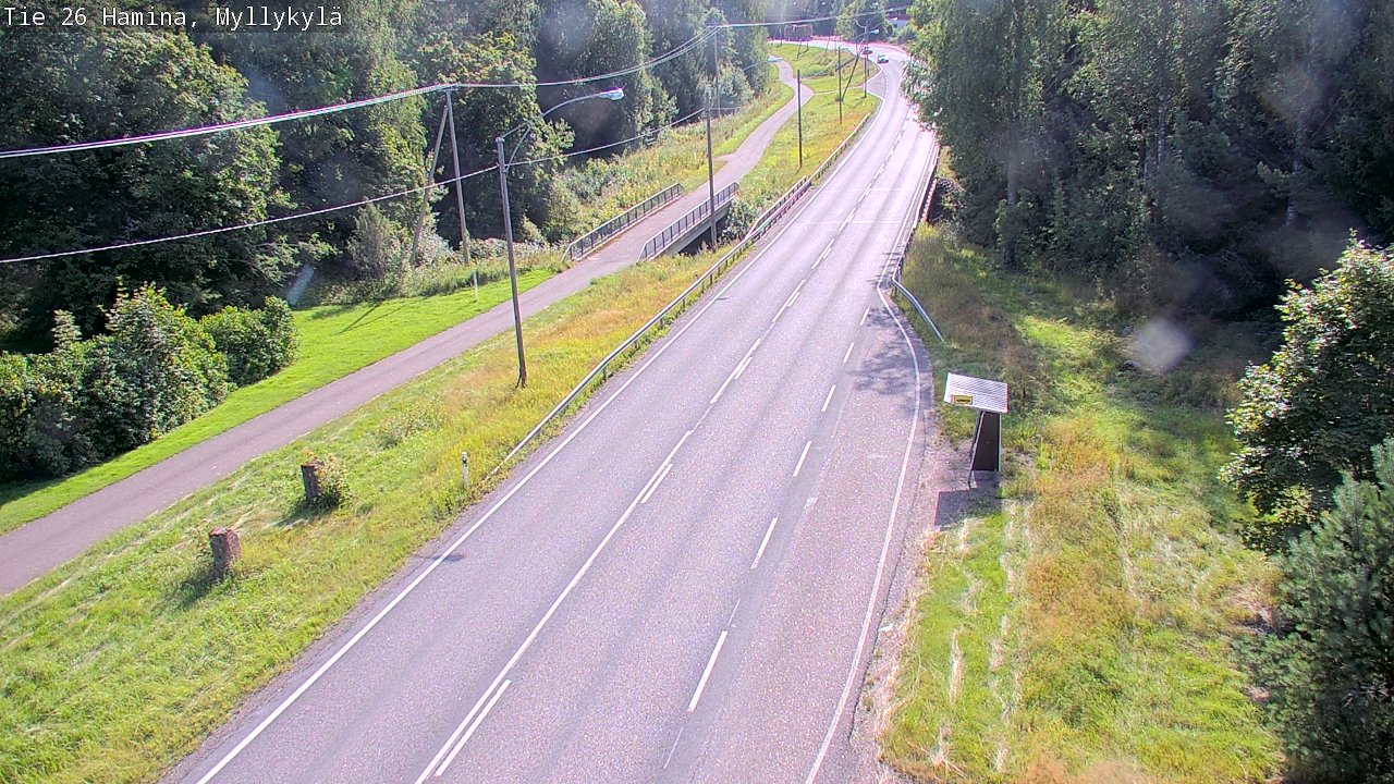 Kelikamerat Kuva Tie 26 Hamina, Myllykylä, Hamina, Kymenlaakso