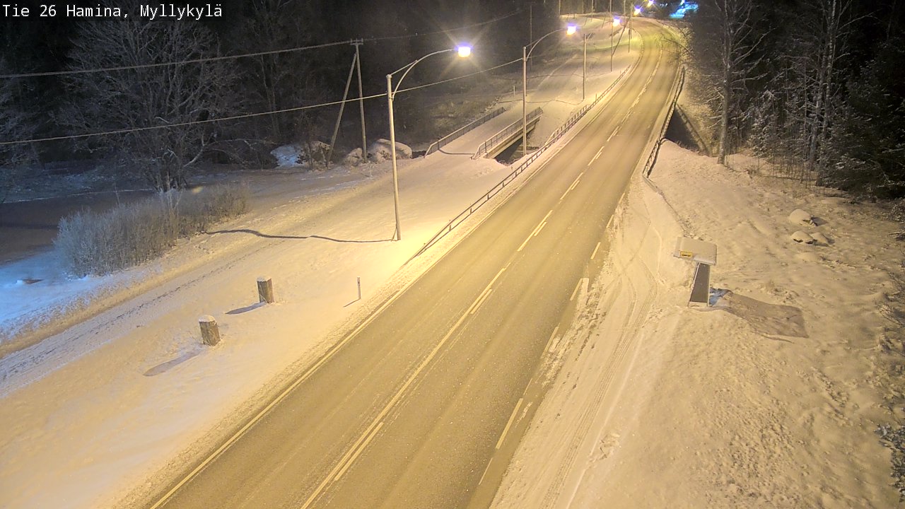 Kelikamerat Kuva Tie 26 Hamina, Myllykylä, Hamina, Kymenlaakso