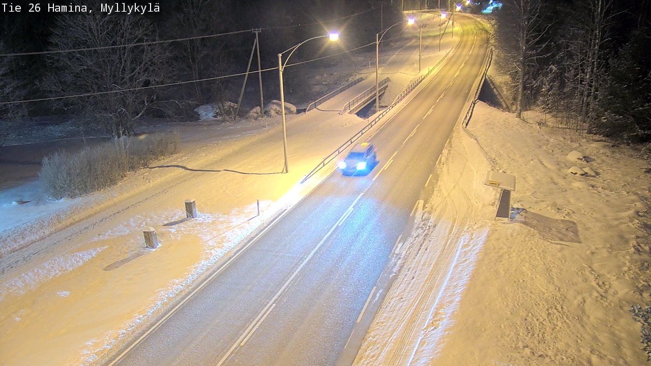 Kelikamerat Kuva Tie 26 Hamina, Myllykylä, Hamina, Kymenlaakso