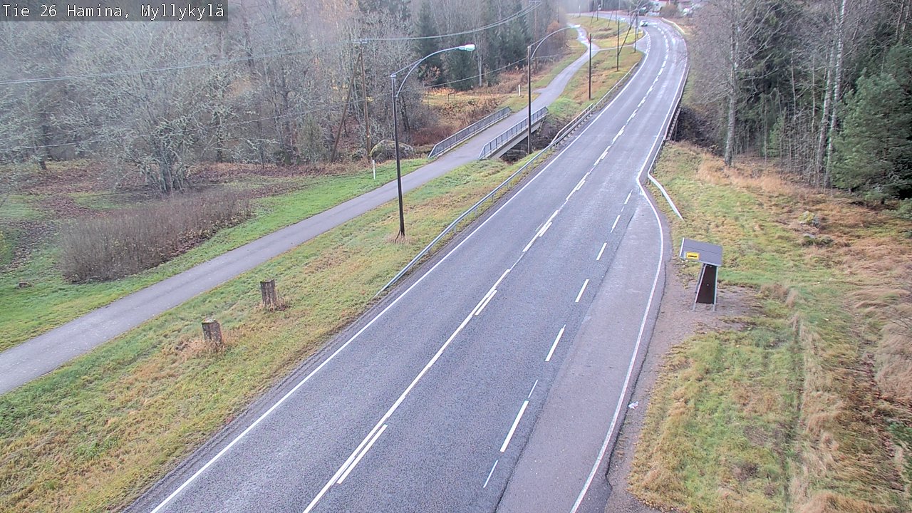 Kelikamerat Kuva Tie 26 Hamina, Myllykylä, Hamina, Kymenlaakso