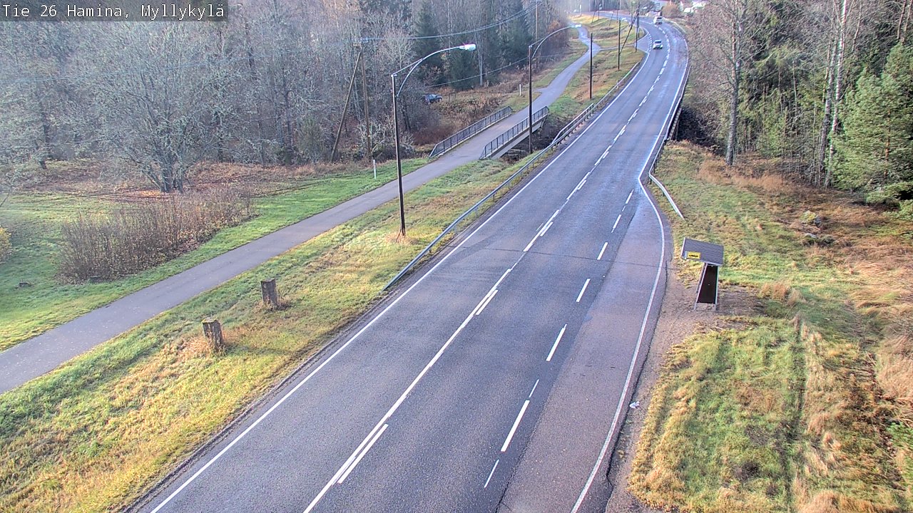 Kelikamerat Kuva Tie 26 Hamina, Myllykylä, Hamina, Kymenlaakso