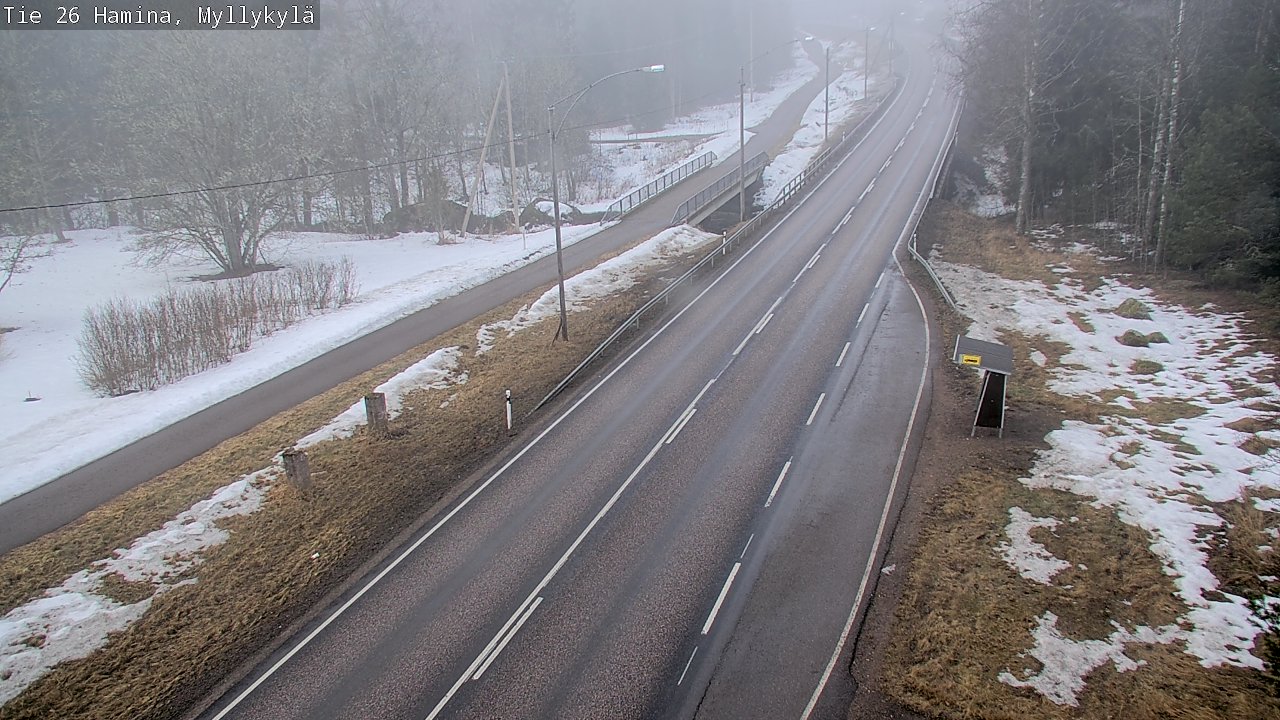 Kelikamerat Kuva Tie 26 Hamina, Myllykylä, Hamina, Kymenlaakso