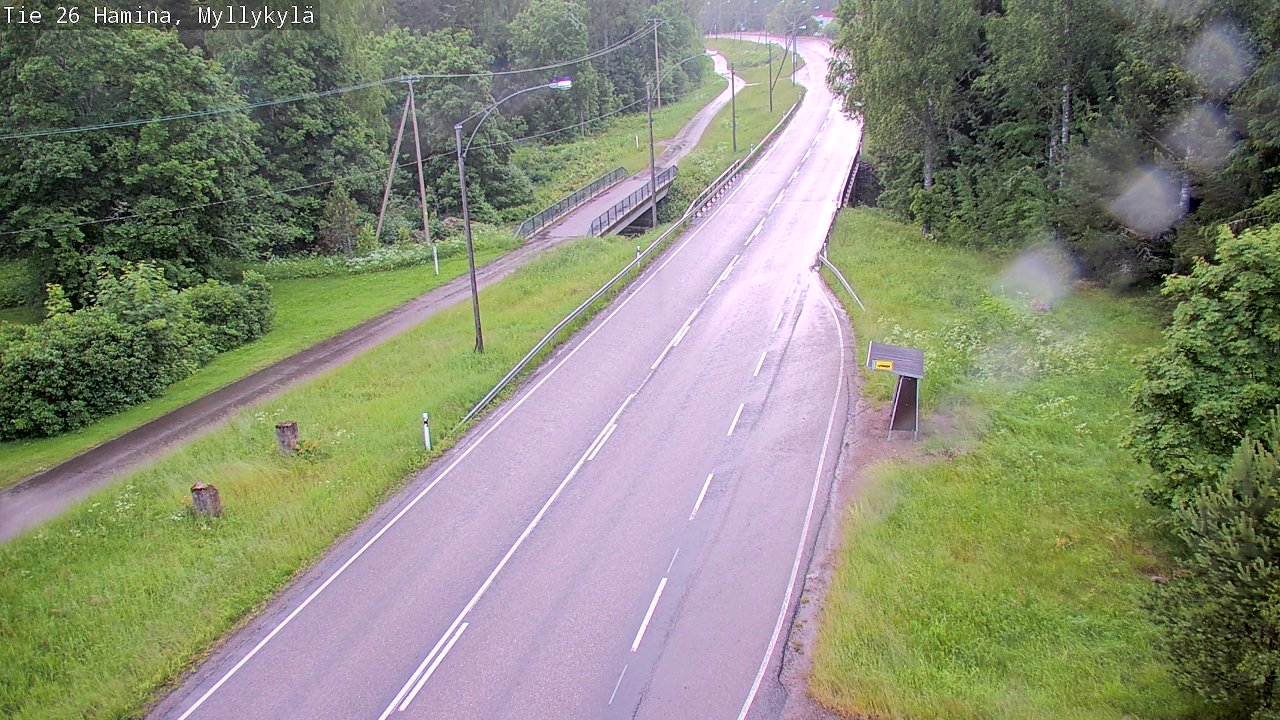 Kelikamerat Kuva Tie 26 Hamina, Myllykylä, Hamina, Kymenlaakso