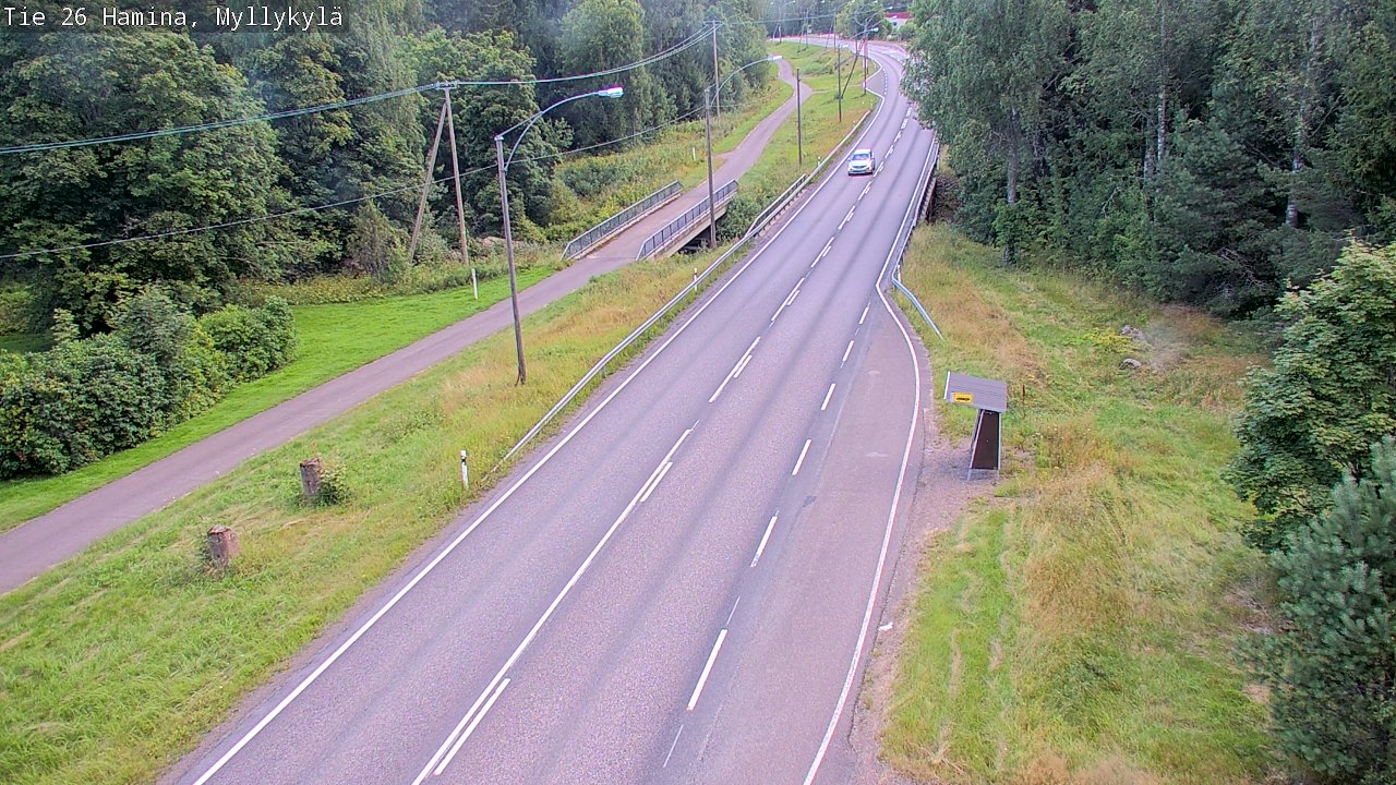 Kelikamerat Kuva Tie 26 Hamina, Myllykylä, Hamina, Kymenlaakso