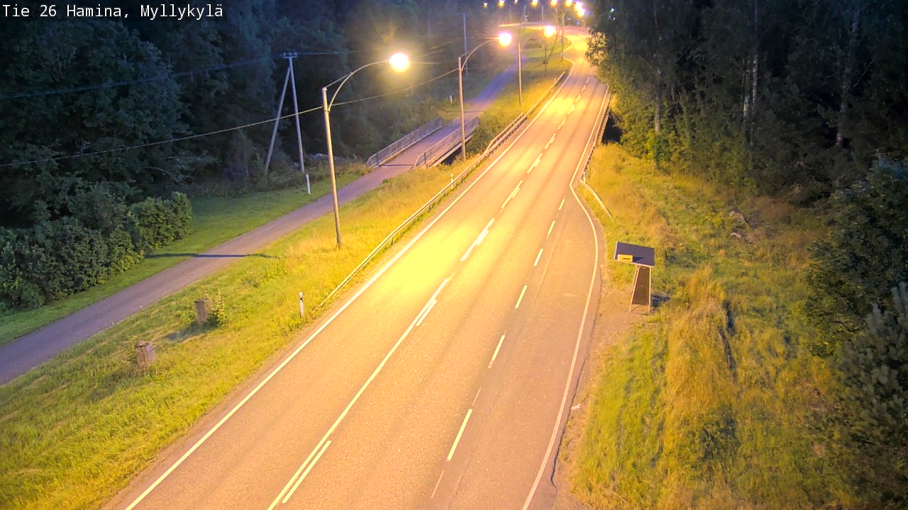 Kelikamerat Kuva Tie 26 Hamina, Myllykylä, Hamina, Kymenlaakso