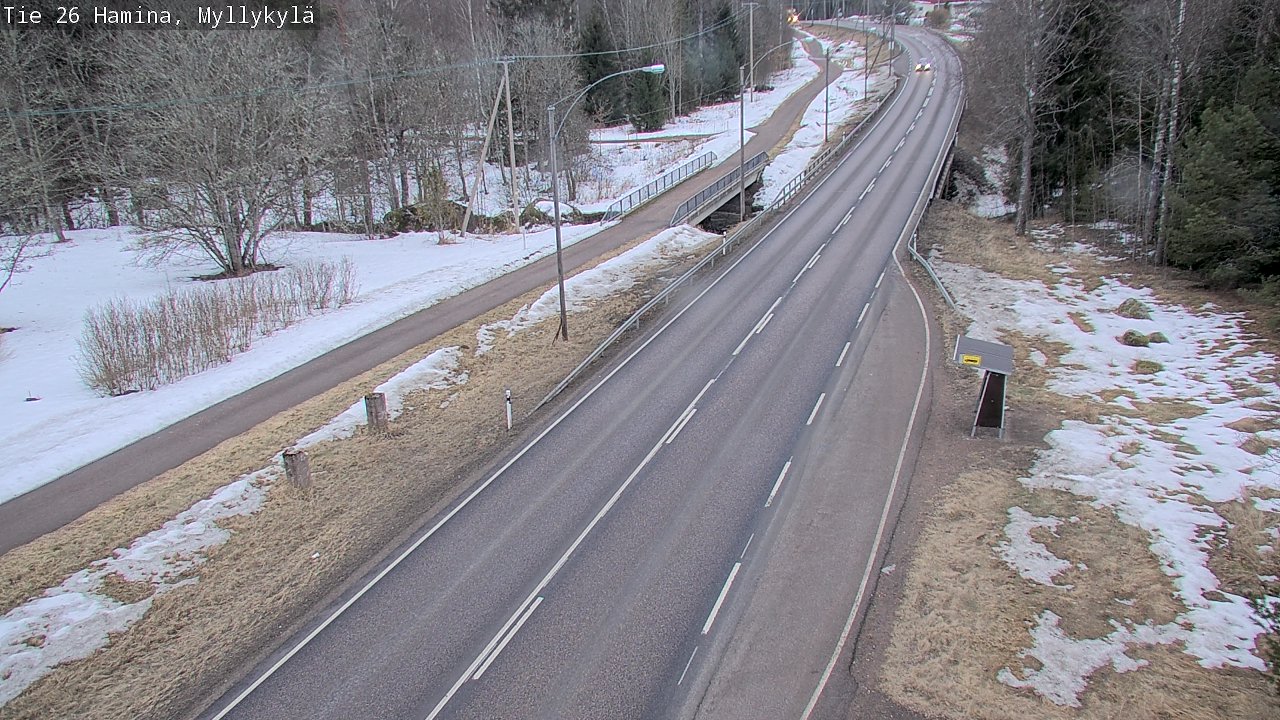 Kelikamerat Kuva Tie 26 Hamina, Myllykylä, Hamina, Kymenlaakso