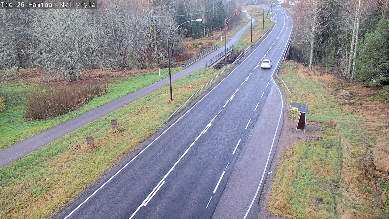 Kelikamerat Kuva Tie 26 Hamina, Myllykylä, Hamina, Kymenlaakso