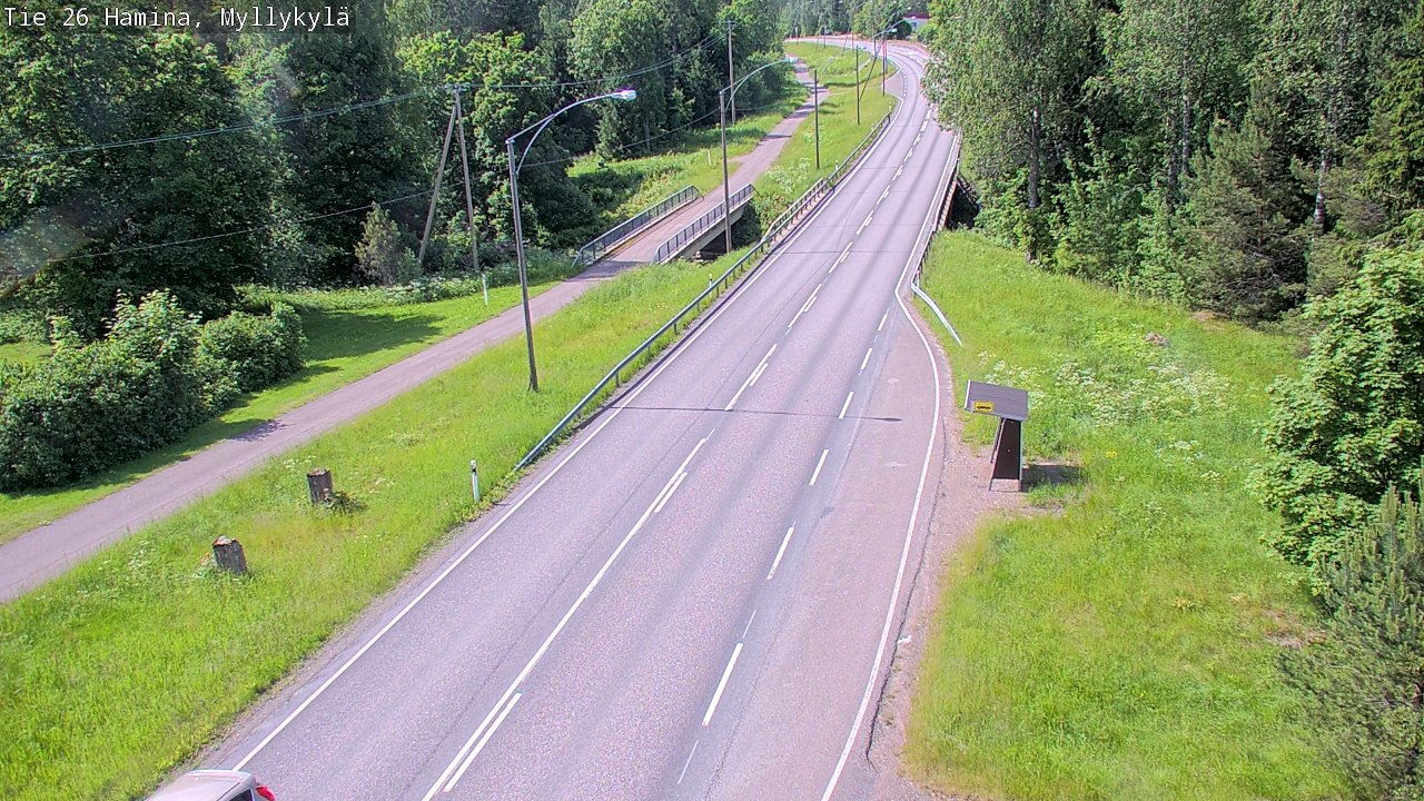 Kelikamerat Kuva Tie 26 Hamina, Myllykylä, Hamina, Kymenlaakso