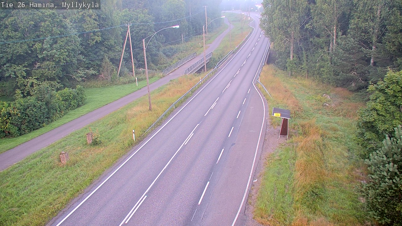 Kelikamerat Kuva Tie 26 Hamina, Myllykylä, Hamina, Kymenlaakso