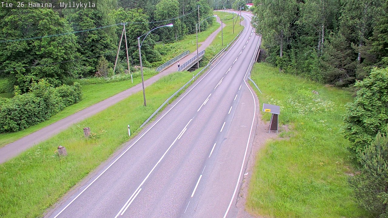 Kelikamerat Kuva Tie 26 Hamina, Myllykylä, Hamina, Kymenlaakso