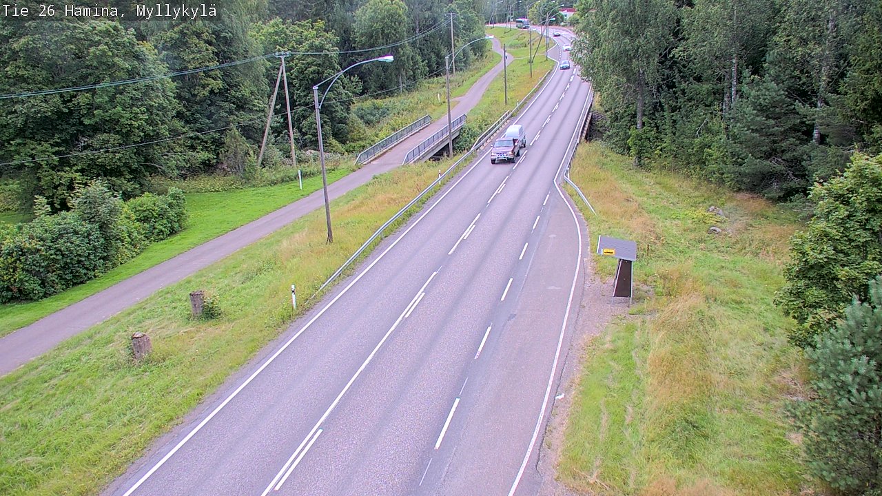 Kelikamerat Kuva Tie 26 Hamina, Myllykylä, Hamina, Kymenlaakso