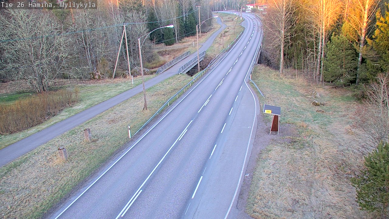 Kelikamerat Kuva Tie 26 Hamina, Myllykylä, Hamina, Kymenlaakso