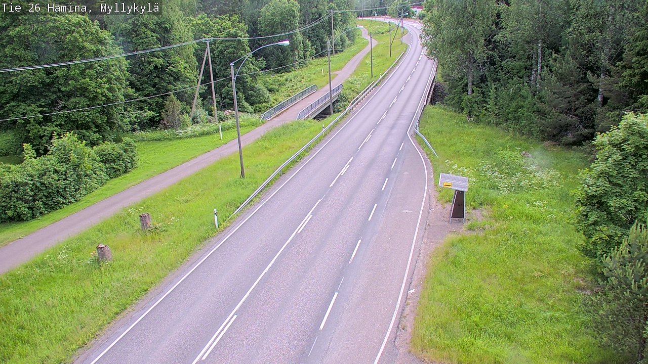 Kelikamerat Kuva Tie 26 Hamina, Myllykylä, Hamina, Kymenlaakso