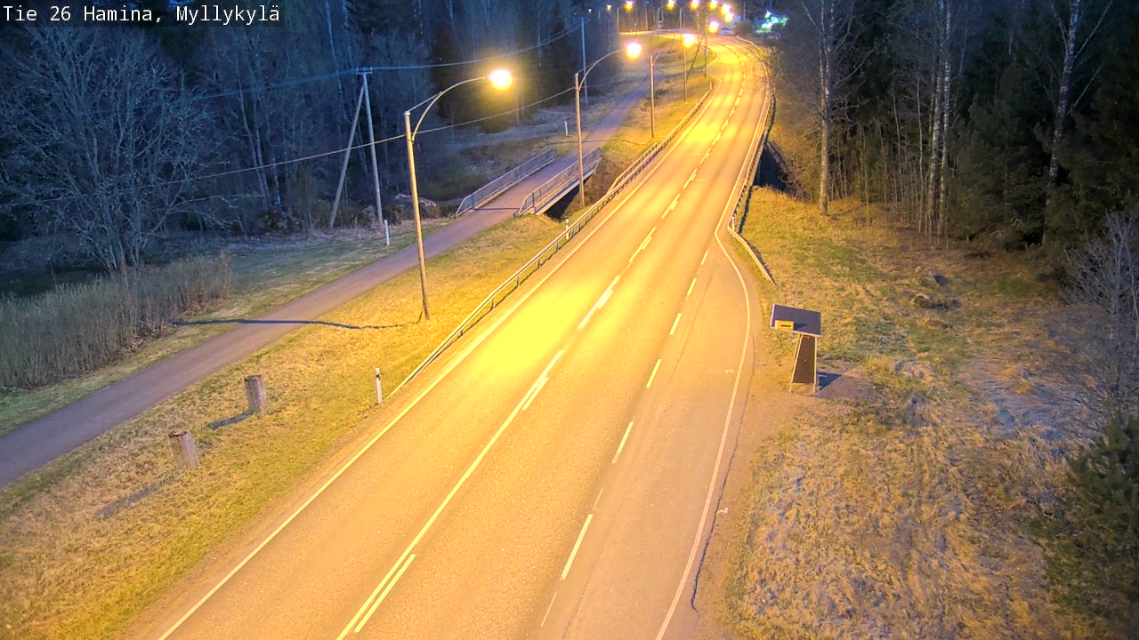 Kelikamerat Kuva Tie 26 Hamina, Myllykylä, Hamina, Kymenlaakso