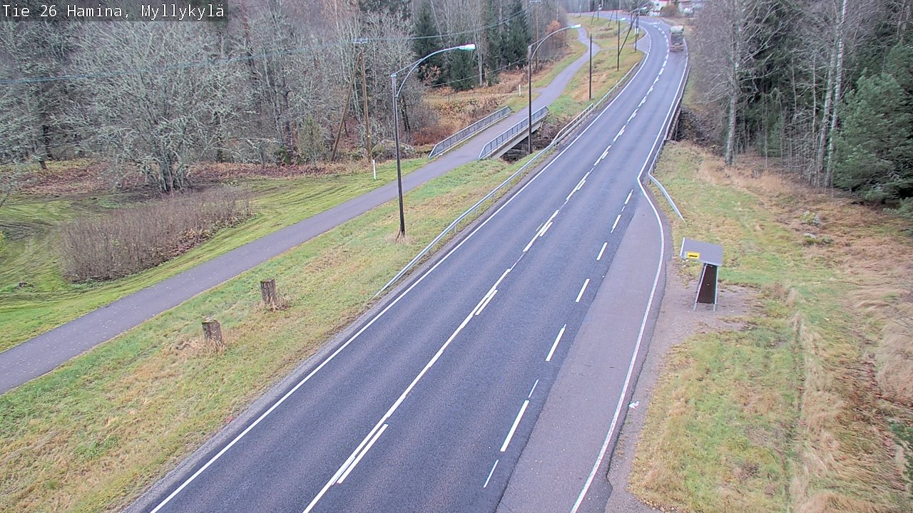 Kelikamerat Kuva Tie 26 Hamina, Myllykylä, Hamina, Kymenlaakso