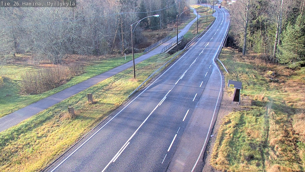 Kelikamerat Kuva Tie 26 Hamina, Myllykylä, Hamina, Kymenlaakso