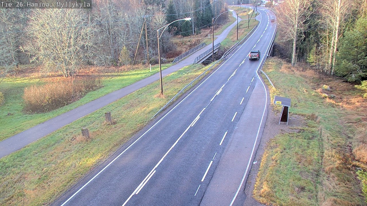 Kelikamerat Kuva Tie 26 Hamina, Myllykylä, Hamina, Kymenlaakso