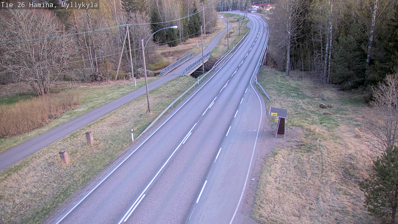 Kelikamerat Kuva Tie 26 Hamina, Myllykylä, Hamina, Kymenlaakso