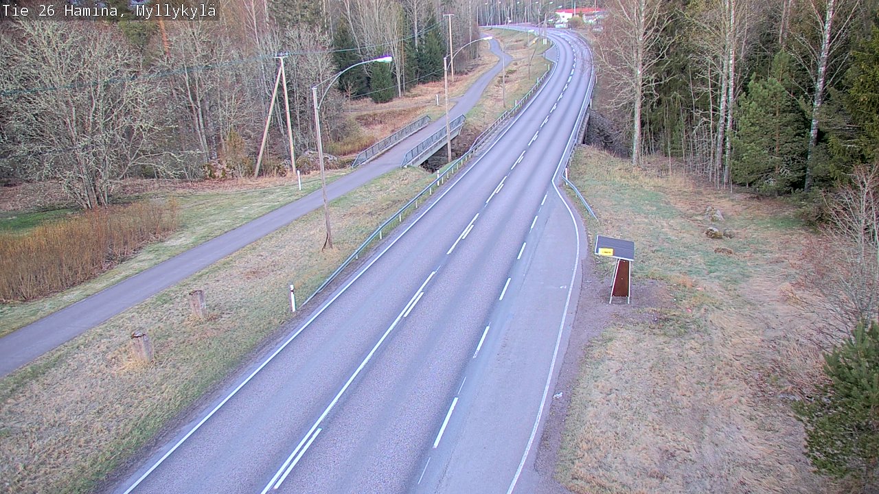 Kelikamerat Kuva Tie 26 Hamina, Myllykylä, Hamina, Kymenlaakso
