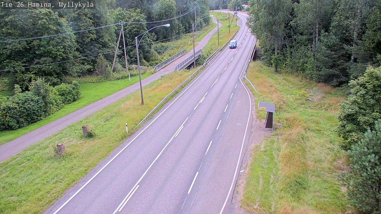 Kelikamerat Kuva Tie 26 Hamina, Myllykylä, Hamina, Kymenlaakso