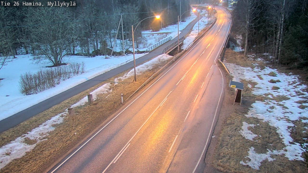 Kelikamerat Kuva Tie 26 Hamina, Myllykylä, Hamina, Kymenlaakso