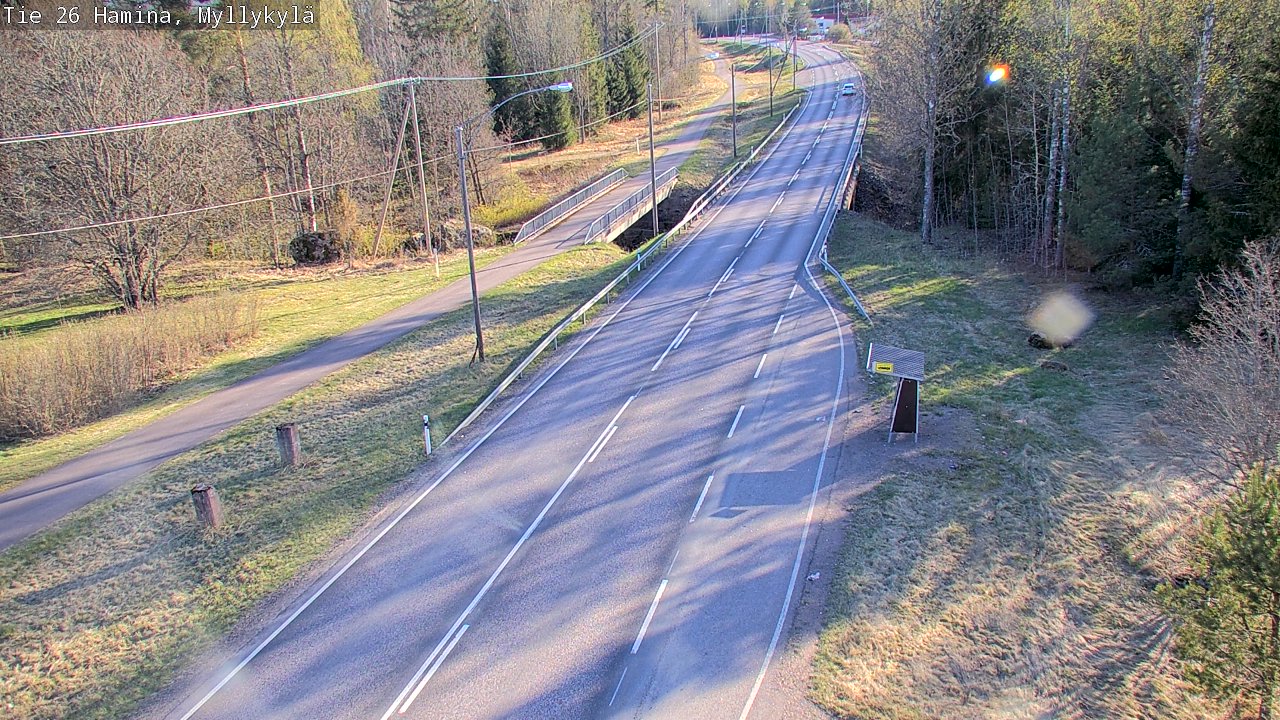 Kelikamerat Kuva Tie 26 Hamina, Myllykylä, Hamina, Kymenlaakso