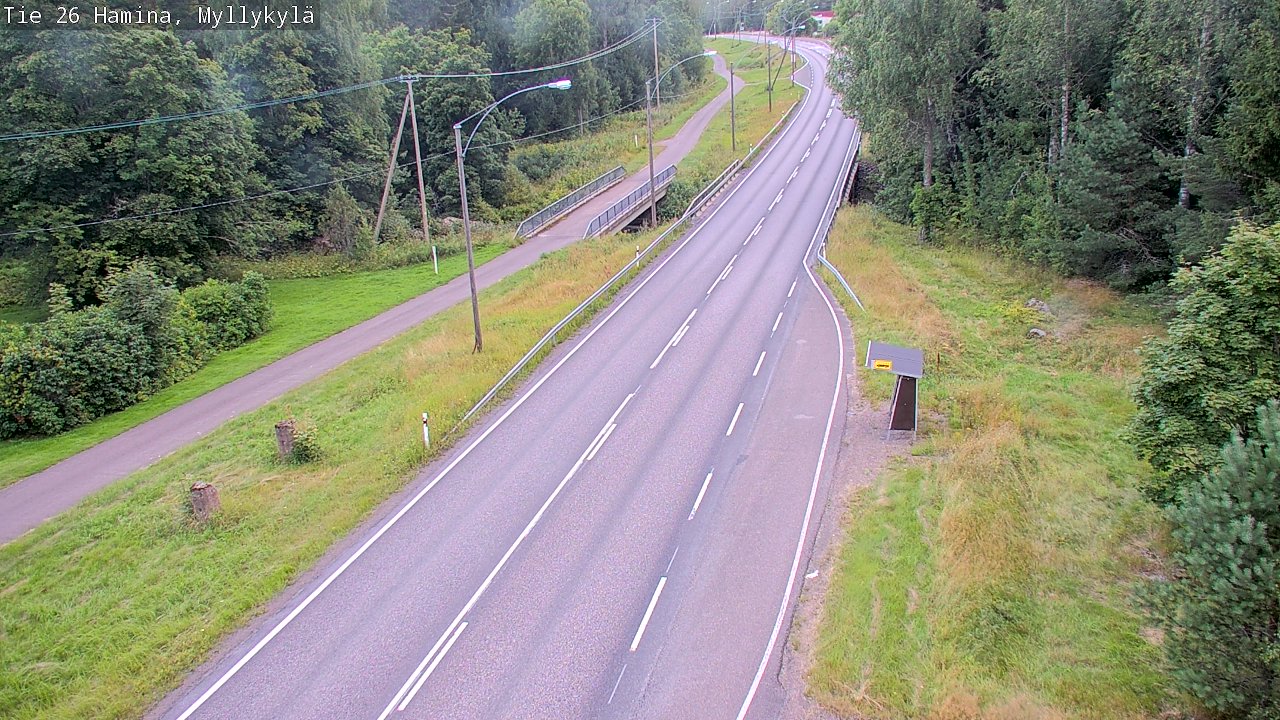 Kelikamerat Kuva Tie 26 Hamina, Myllykylä, Hamina, Kymenlaakso
