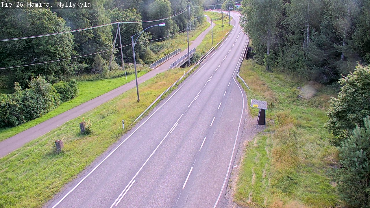 Kelikamerat Kuva Tie 26 Hamina, Myllykylä, Hamina, Kymenlaakso