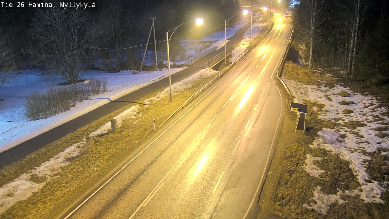 Kelikamerat Kuva Tie 26 Hamina, Myllykylä, Hamina, Kymenlaakso