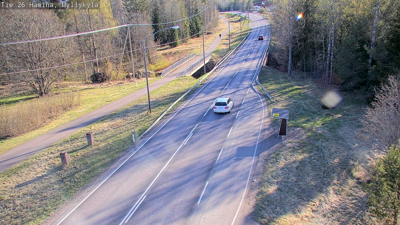 Kelikamerat Kuva Tie 26 Hamina, Myllykylä, Hamina, Kymenlaakso