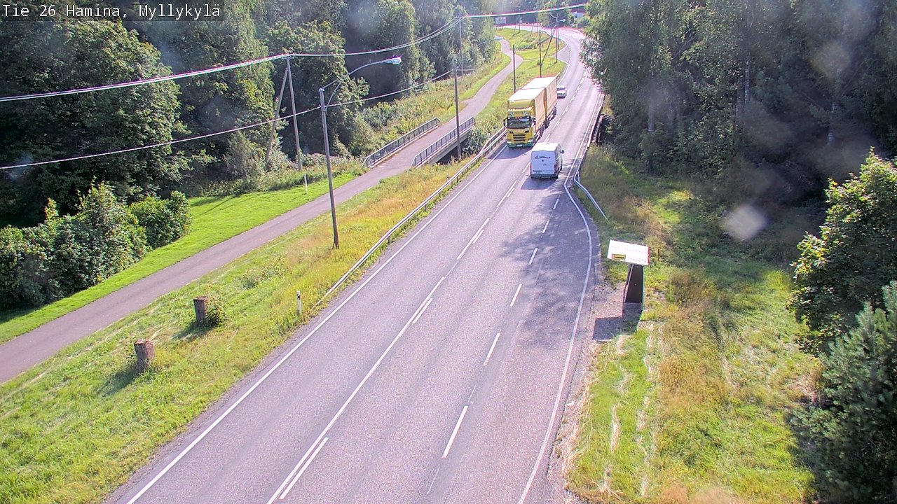Kelikamerat Kuva Tie 26 Hamina, Myllykylä, Hamina, Kymenlaakso