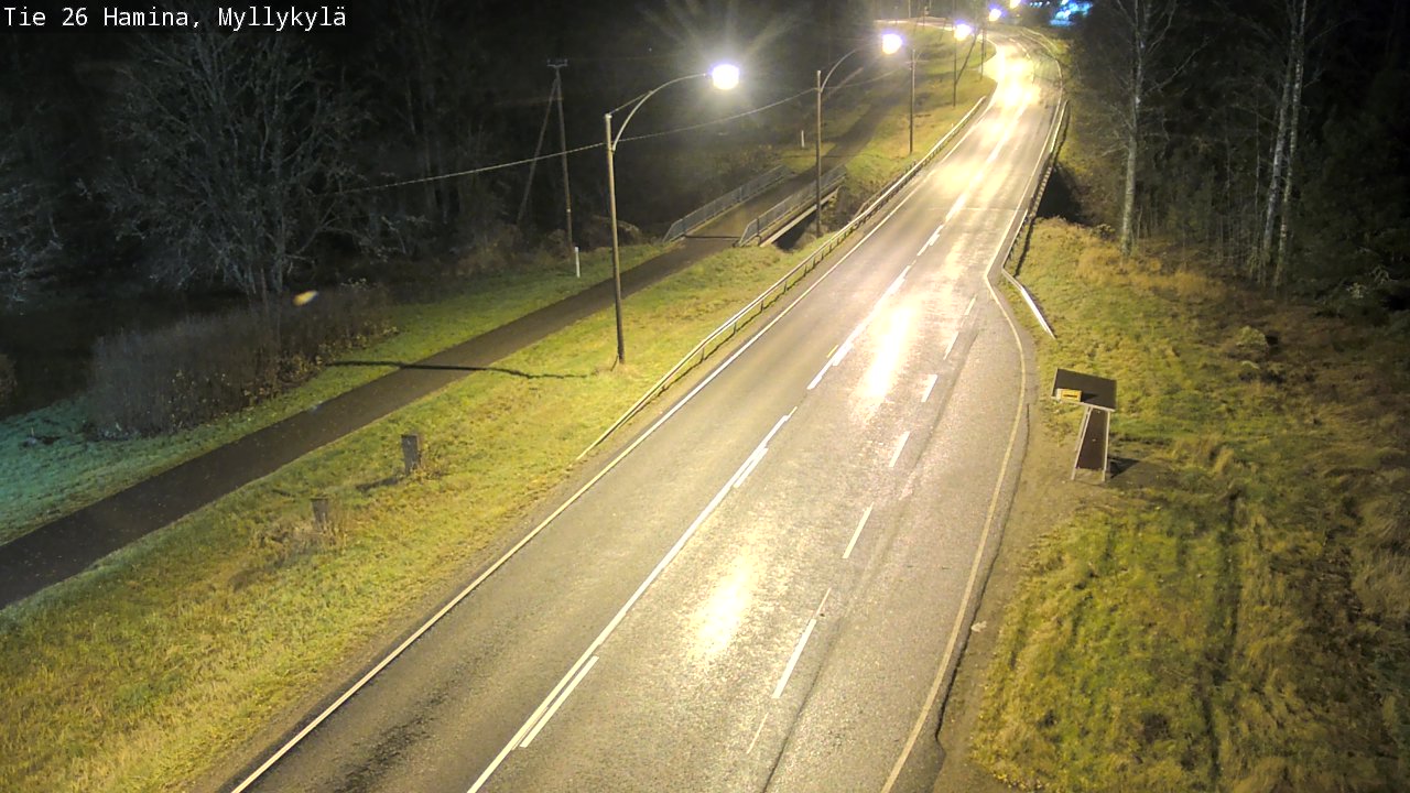 Kelikamerat Kuva Tie 26 Hamina, Myllykylä, Hamina, Kymenlaakso