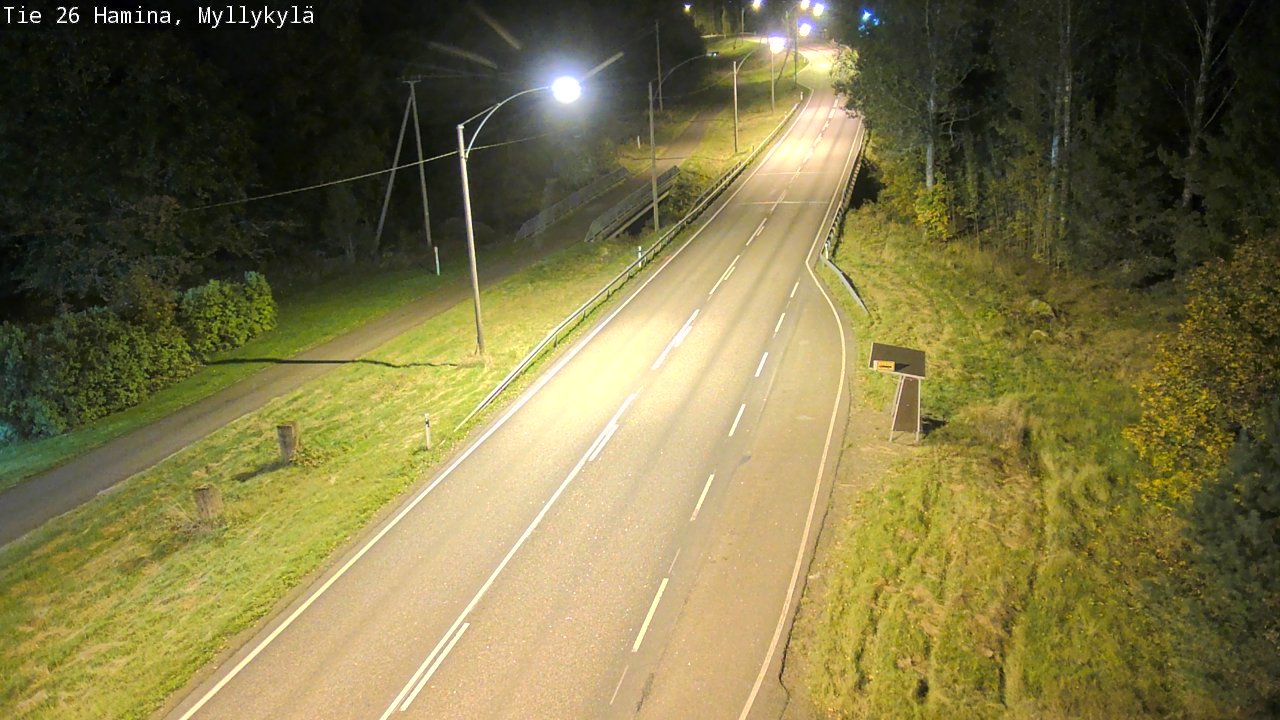 Kelikamerat Kuva Tie 26 Hamina, Myllykylä, Hamina, Kymenlaakso