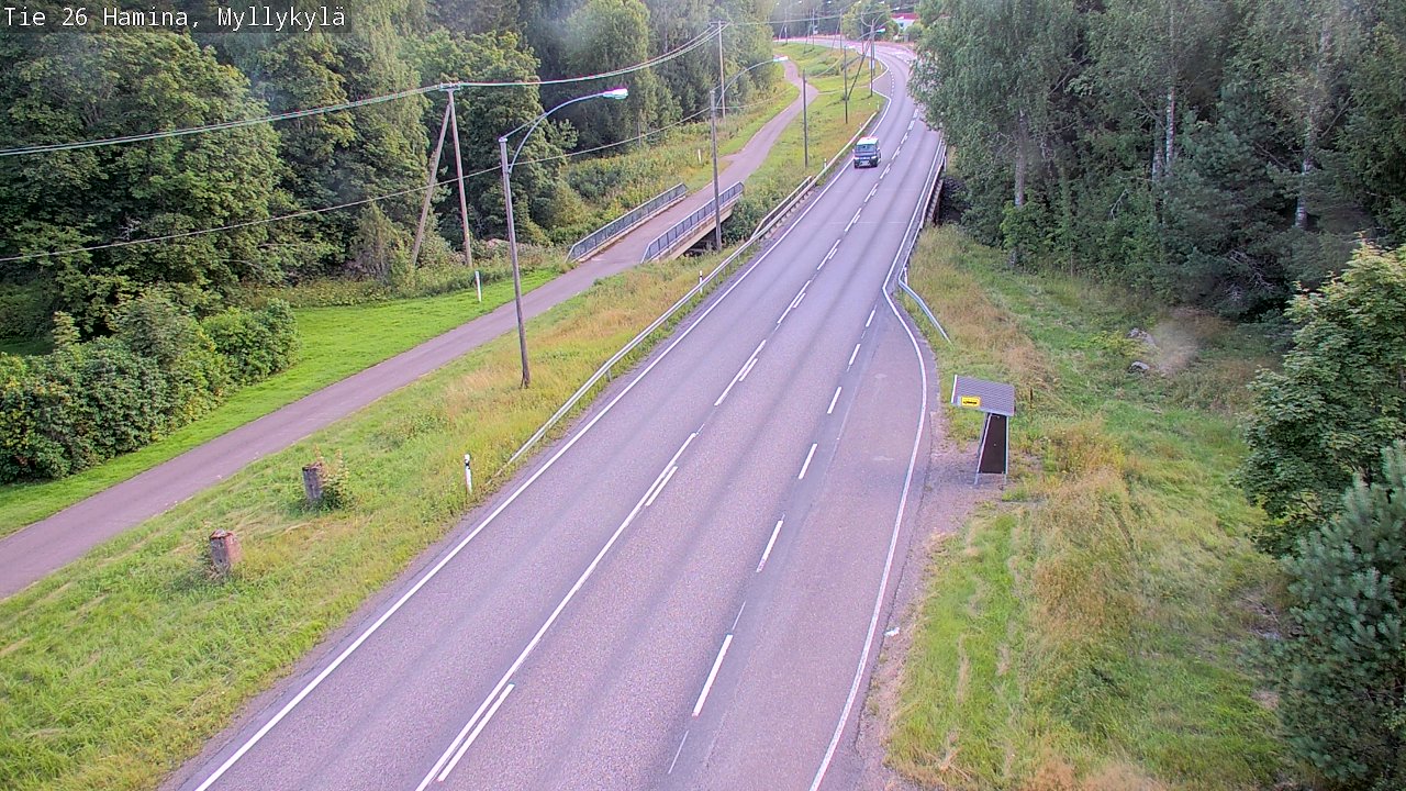 Kelikamerat Kuva Tie 26 Hamina, Myllykylä, Hamina, Kymenlaakso