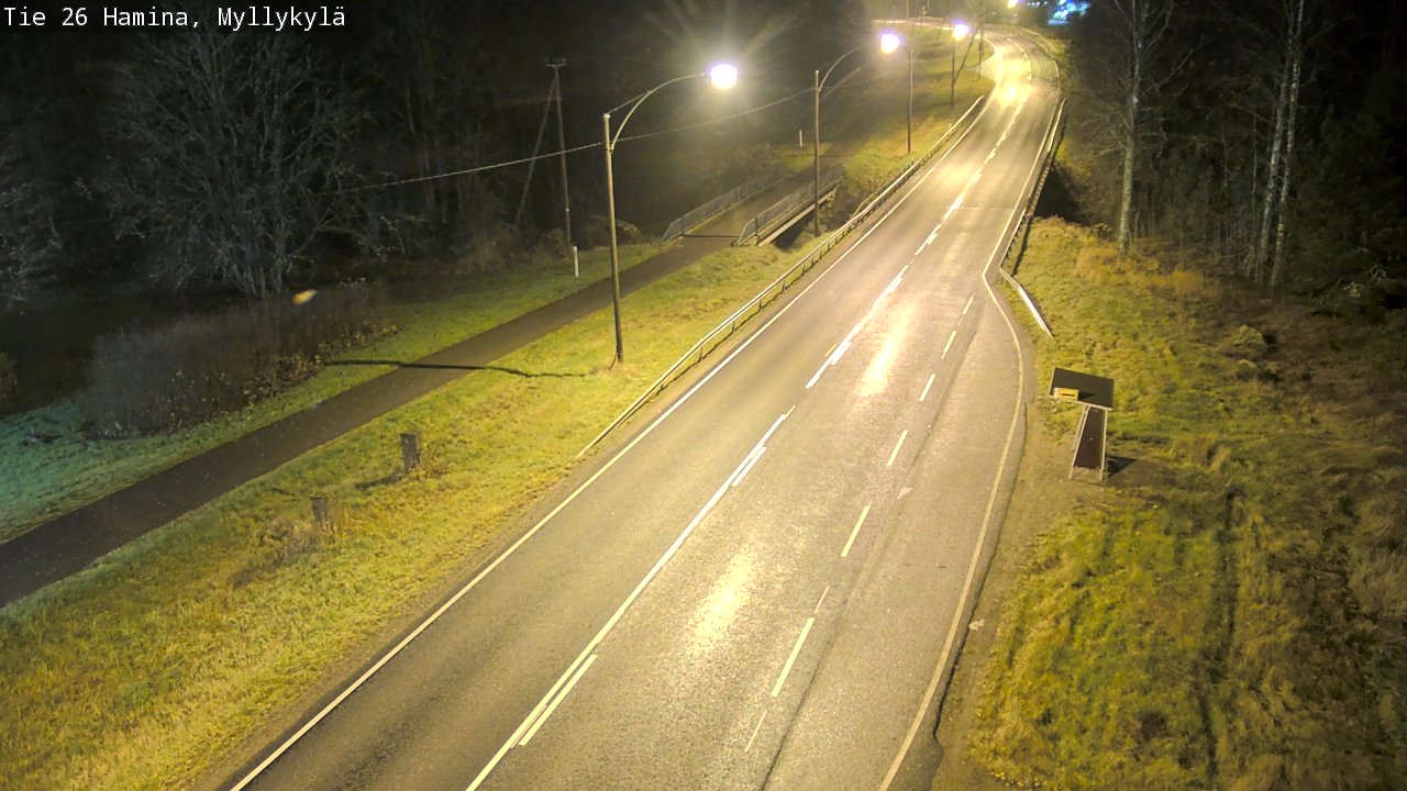 Kelikamerat Kuva Tie 26 Hamina, Myllykylä, Hamina, Kymenlaakso