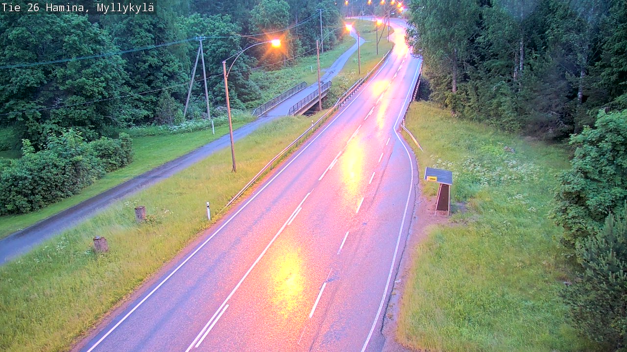 Kelikamerat Kuva Tie 26 Hamina, Myllykylä, Hamina, Kymenlaakso