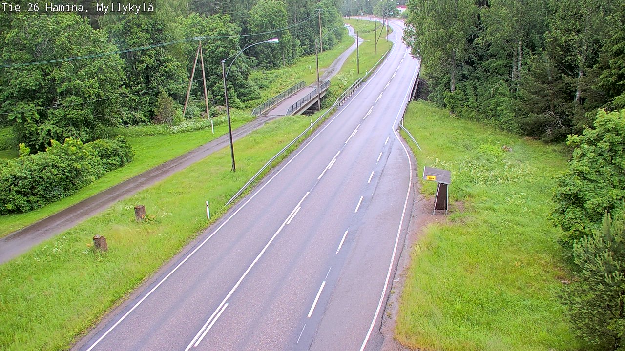 Kelikamerat Kuva Tie 26 Hamina, Myllykylä, Hamina, Kymenlaakso