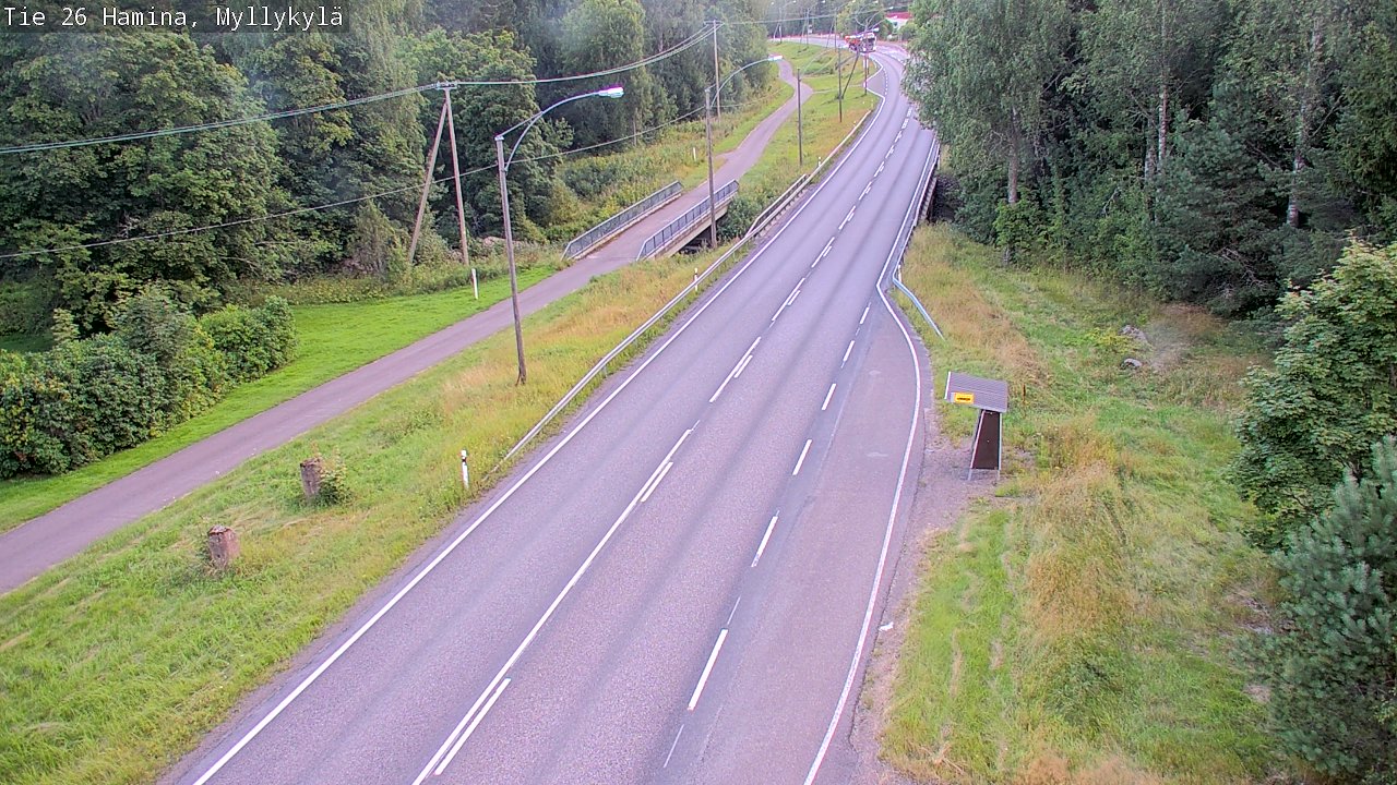 Kelikamerat Kuva Tie 26 Hamina, Myllykylä, Hamina, Kymenlaakso