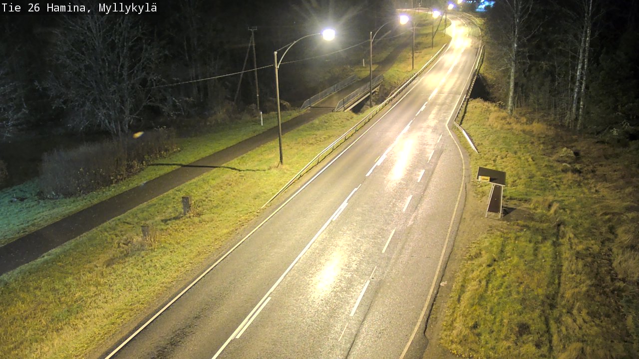 Kelikamerat Kuva Tie 26 Hamina, Myllykylä, Hamina, Kymenlaakso