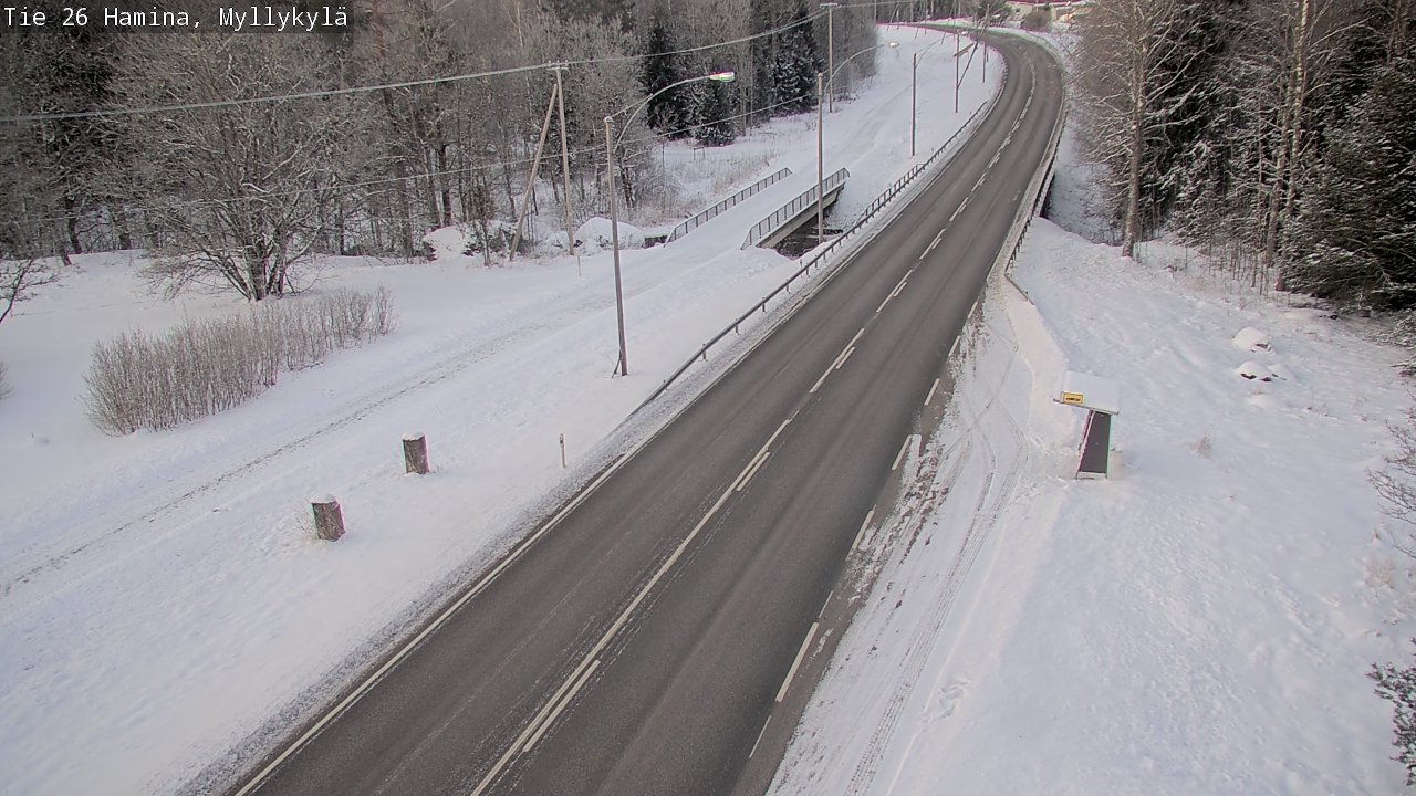 Kelikamerat Kuva Tie 26 Hamina, Myllykylä, Hamina, Kymenlaakso