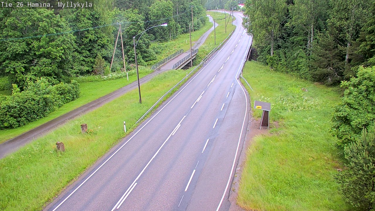 Kelikamerat Kuva Tie 26 Hamina, Myllykylä, Hamina, Kymenlaakso