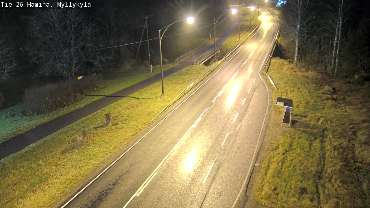 Kelikamerat Kuva Tie 26 Hamina, Myllykylä, Hamina, Kymenlaakso