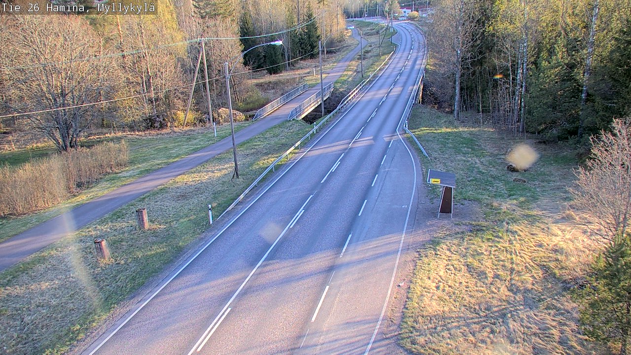 Kelikamerat Kuva Tie 26 Hamina, Myllykylä, Hamina, Kymenlaakso