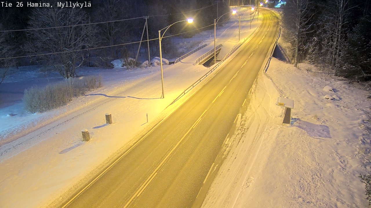 Kelikamerat Kuva Tie 26 Hamina, Myllykylä, Hamina, Kymenlaakso