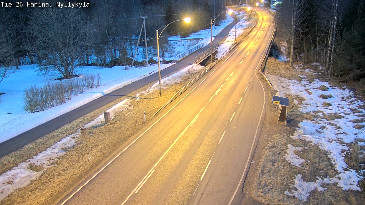 Kelikamerat Kuva Tie 26 Hamina, Myllykylä, Hamina, Kymenlaakso